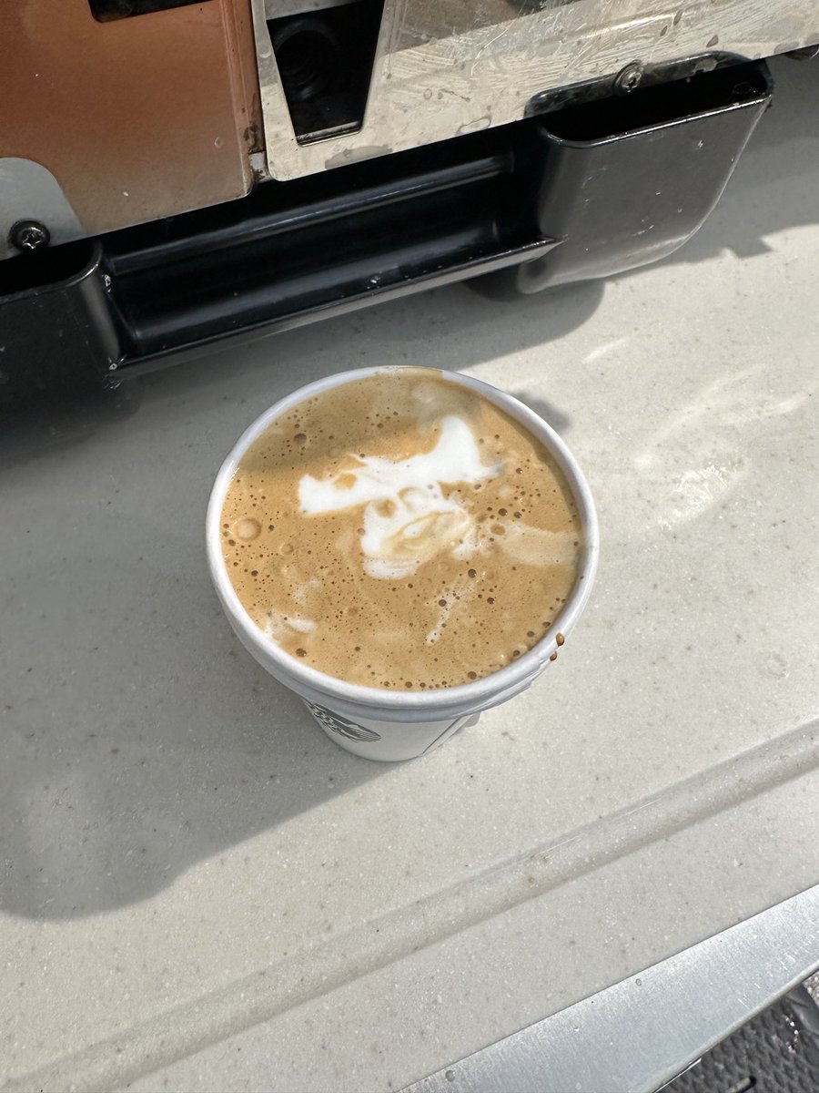 Went balling yesterday for like 20 minutes for when fur balls strike! It was very fun so happy to see everyone. 

And my latte art cow :3