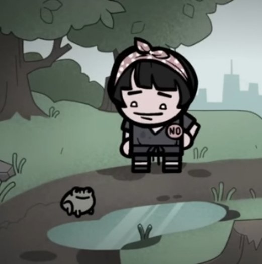 awwww she and her little frog aww she's soo cute aww ❤️ tracy baby ❤️ awww baby tracy