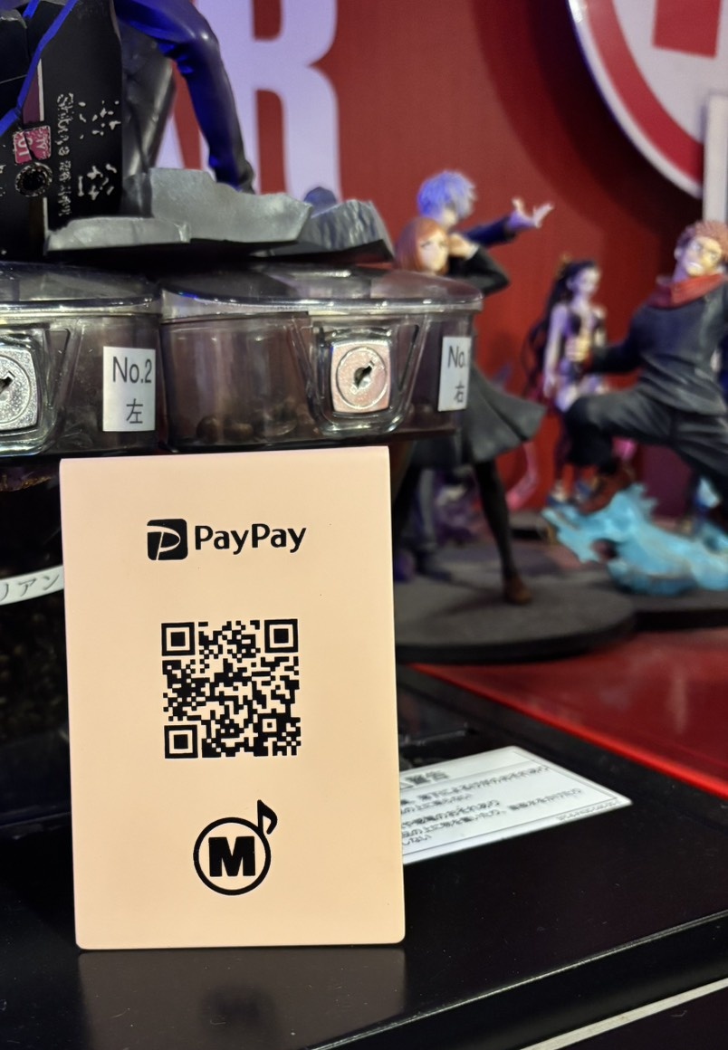 PayPayスタンド新しくしました！
前のやつはボロボロでしたのでこちらに！