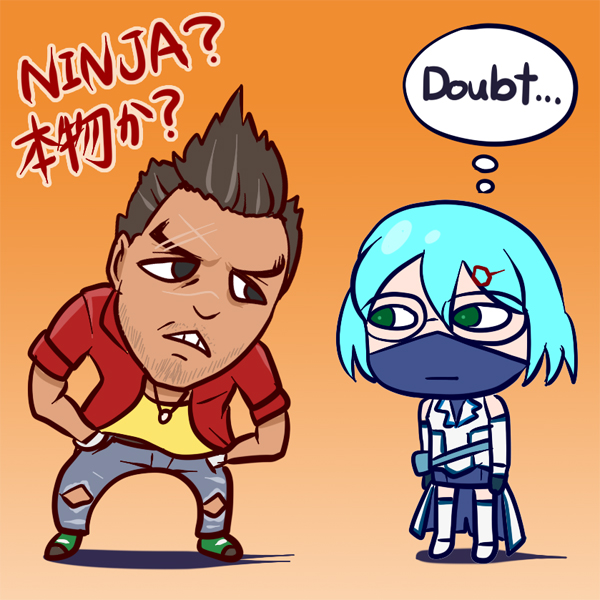 「たのしい過去絵 NINJAの日」|ザ★忍者マスターのイラスト