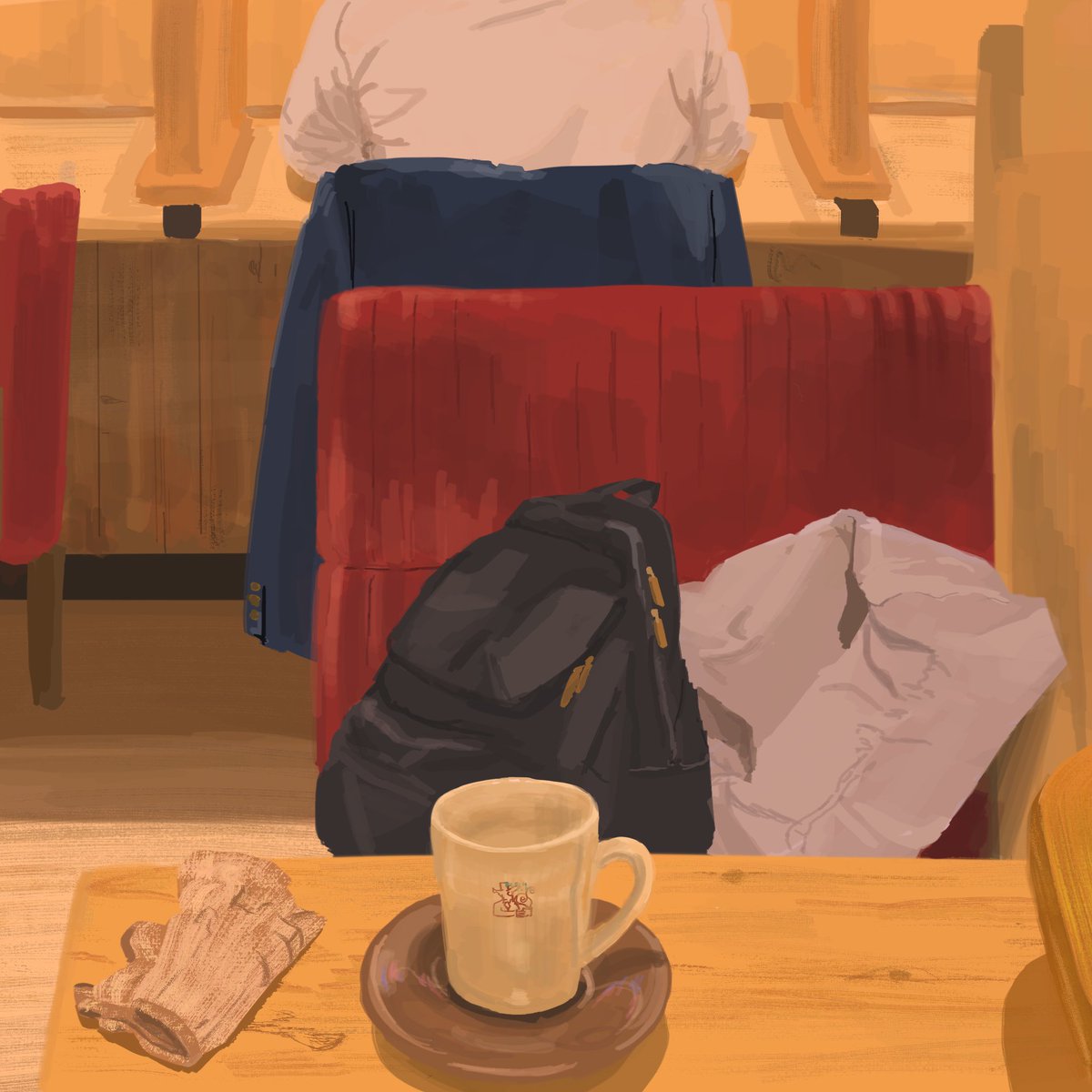 いつかのコメダスケッチ☕️