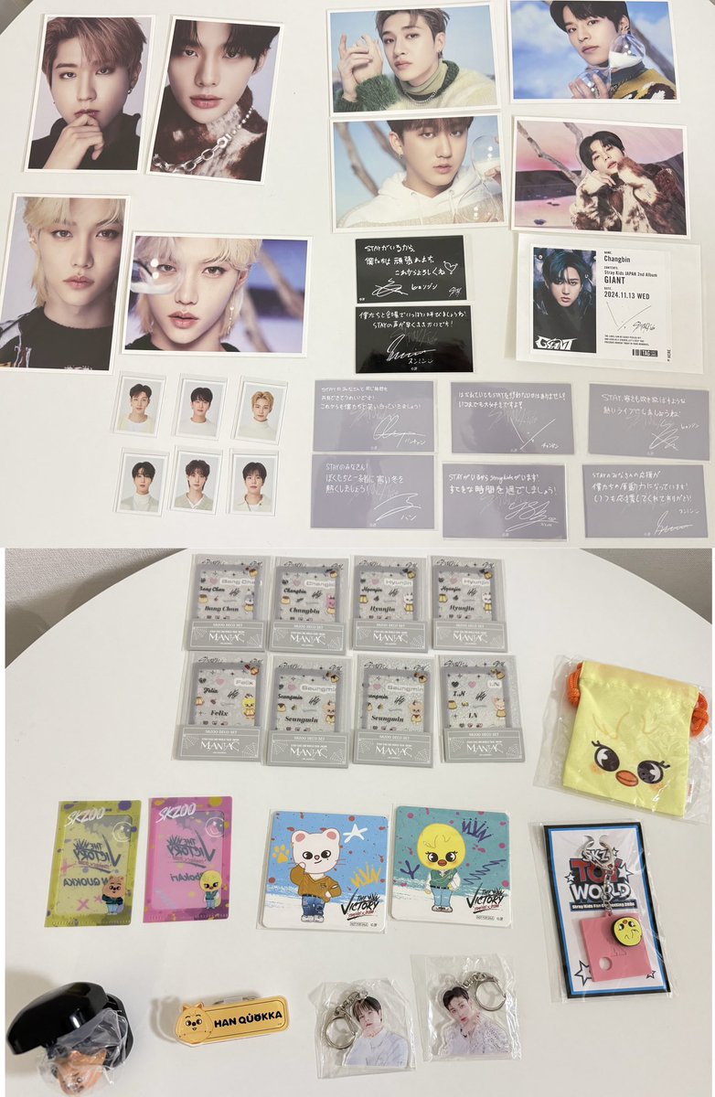 trade_syp's tweet photo. straykids スキズ 過去 特典 トレカ 交換 ユニット ID メッセージカード グッズ バンチャン リノ チャンビン ヒョンジン ハン フィリックス スンミン アイエン

譲)画像1〜4
🐺🐰🐖🐇🦙🐿️🐥🐶🦊

求)🐰🦊
未所持多い為、なんでも検討

n:1 n:n 可能◎
レート考慮お願いいたします🙂‍↕️ https://t.co/peRDWr3fKu