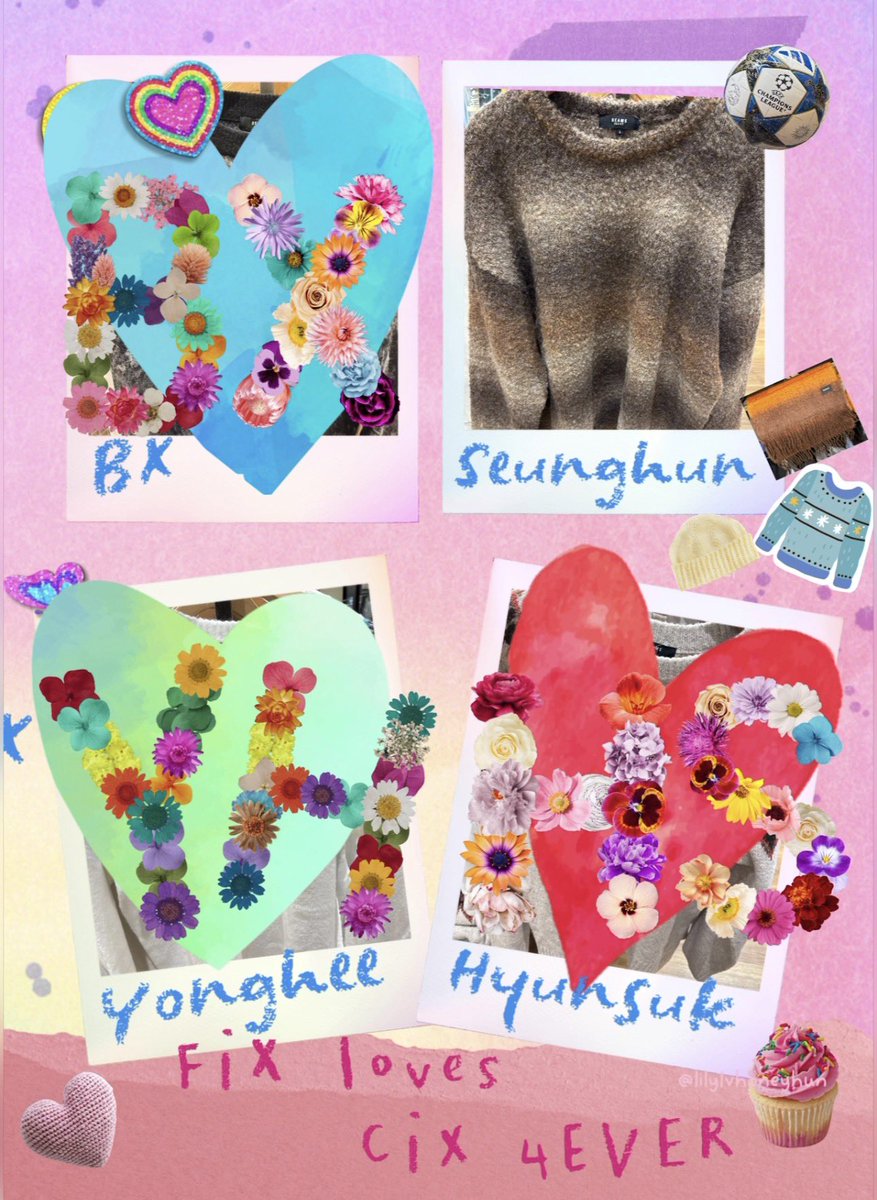 💌 Seunghun kindly wears our gift which was sent with our letter