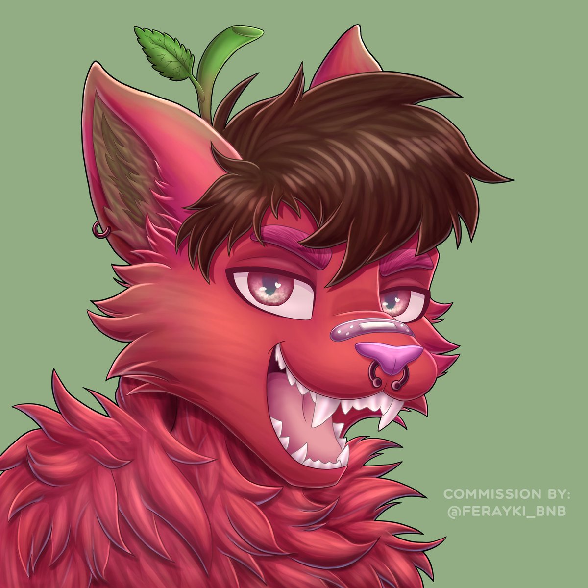 Commission for t0ma7e (TG) 🐱🍅

#Commission #tomato #furry #furryart #furryartist #furryartwork #furryfandom #furrycommunity #cat #feline #MyArtwork #fullcolor #headshot #artist #art #digitalart #DigitalArtist #ArtistOnTwitter #ArtistOnX #commsopen #opencommissions #xppen