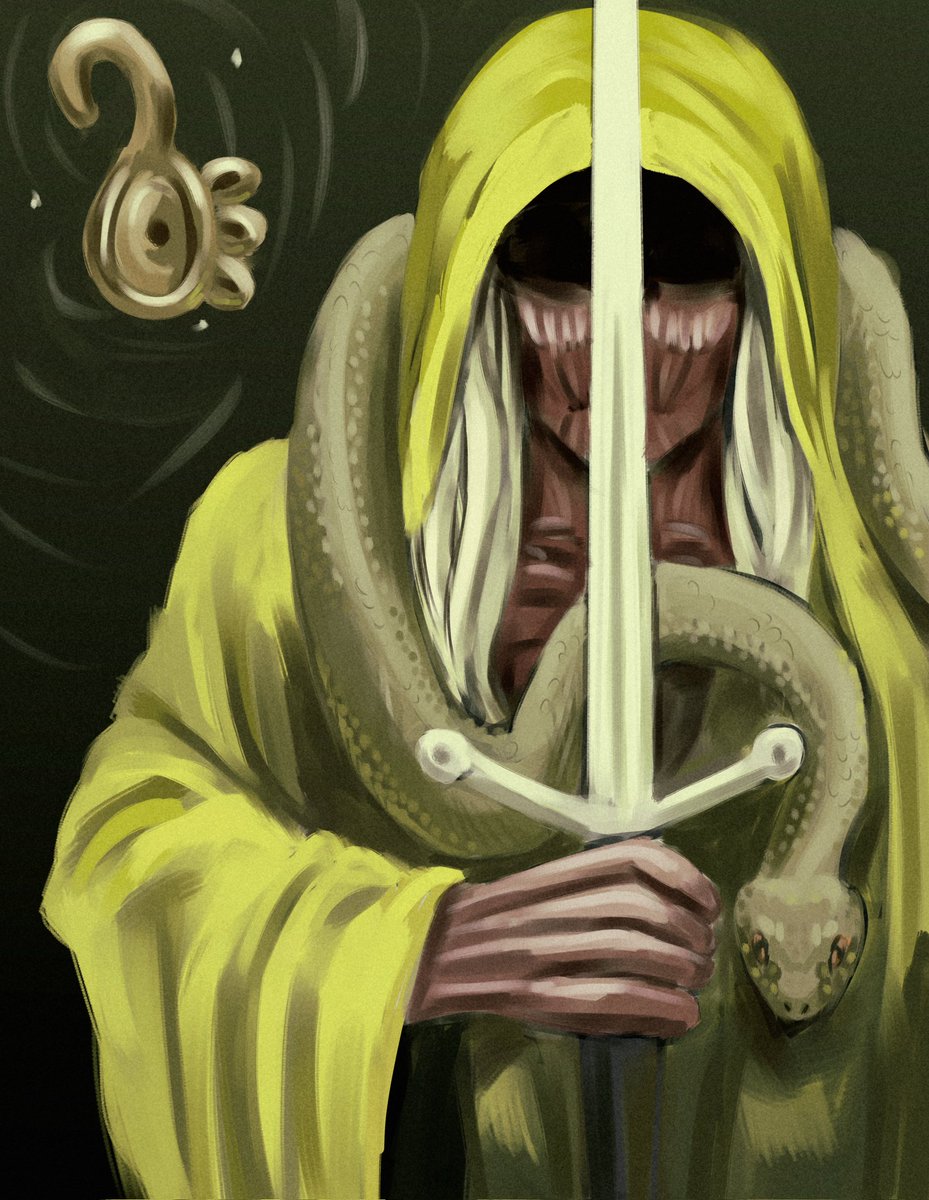 King in Yellow 
#fearandhungertermina 
#fearandhunger 
#Legarde