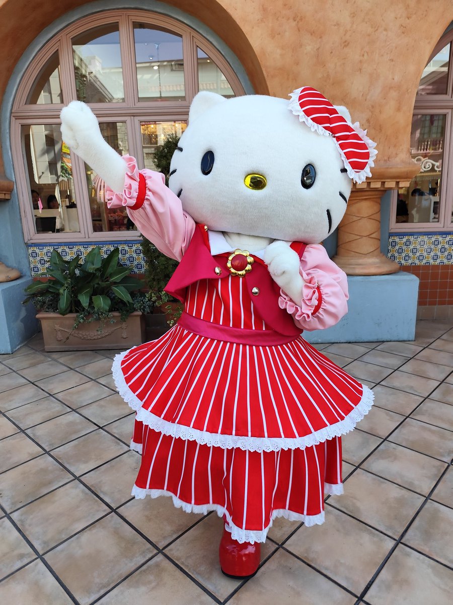 本日最後のポストは📪️✨️ はいっキティ📸❤✨️#USJ デザスタ前