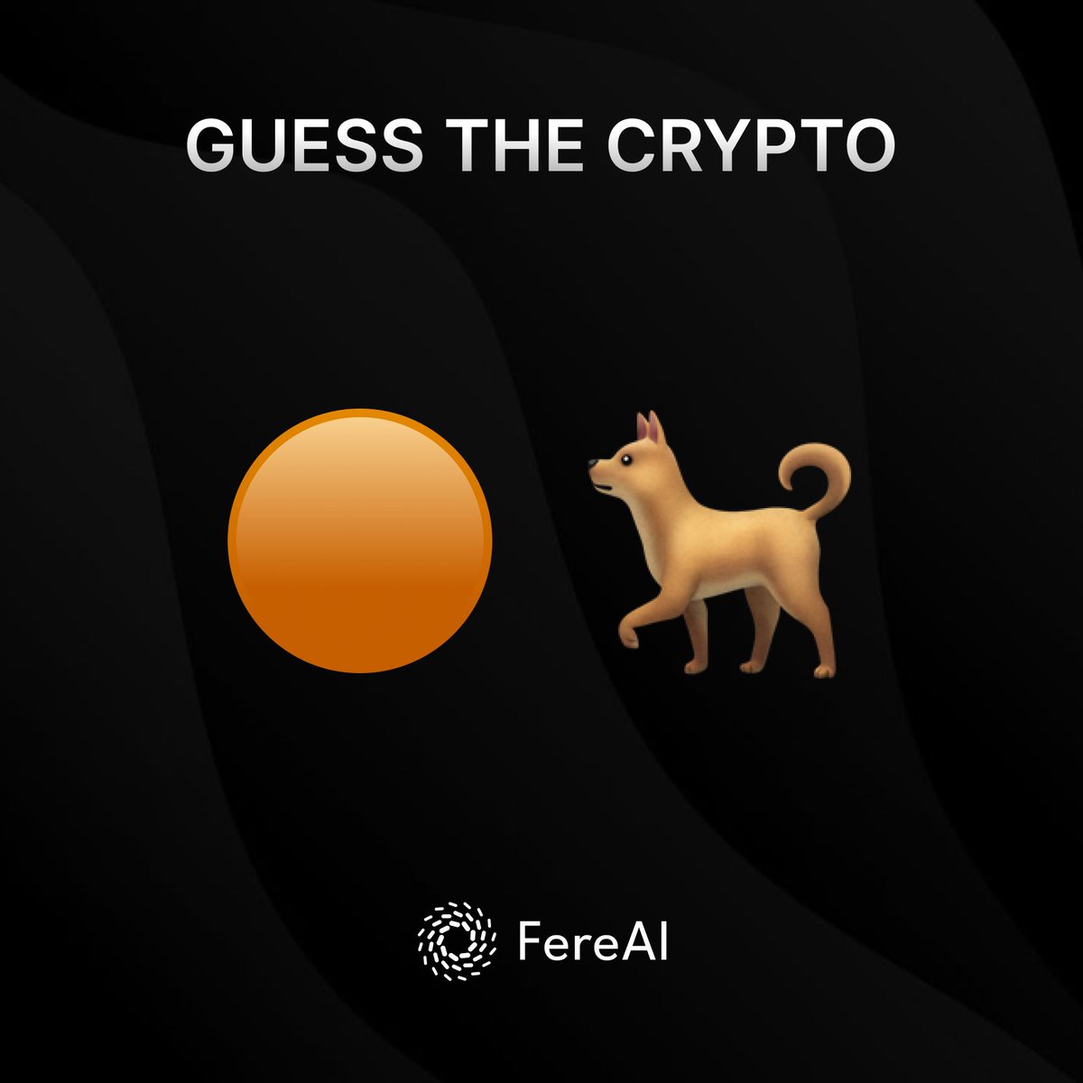 fere_ai's tweet photo. Hint: _____ was originally created as a joke in 2013 and somehow became one of the most recognized cryptos in the world. 🐾 https://t.co/OY732H9H7z