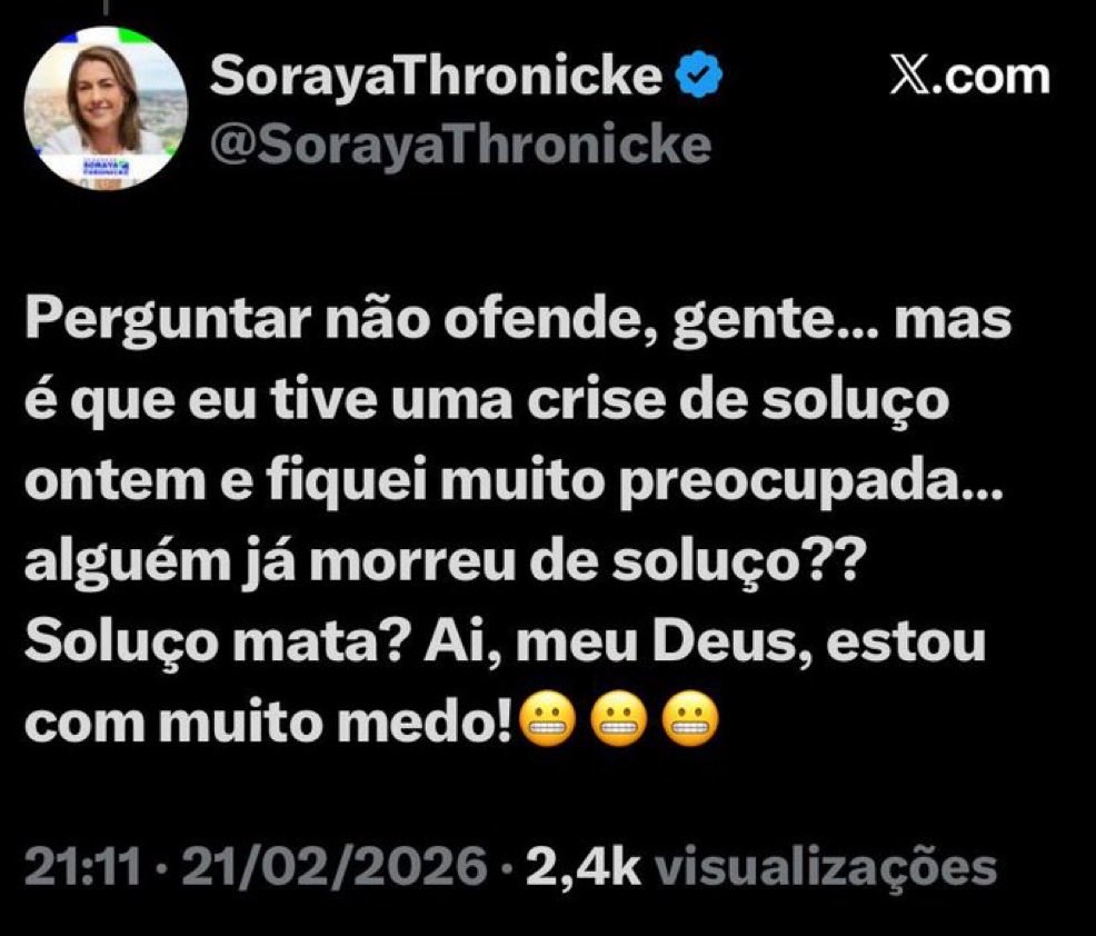 Que comentário podre, maldoso…