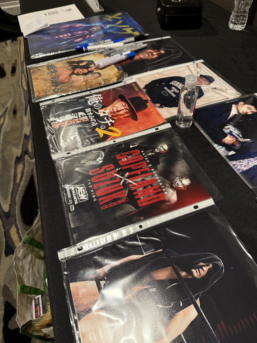 今からN.Yでサイン会イベントなんだけど…ポートレートに見たことある