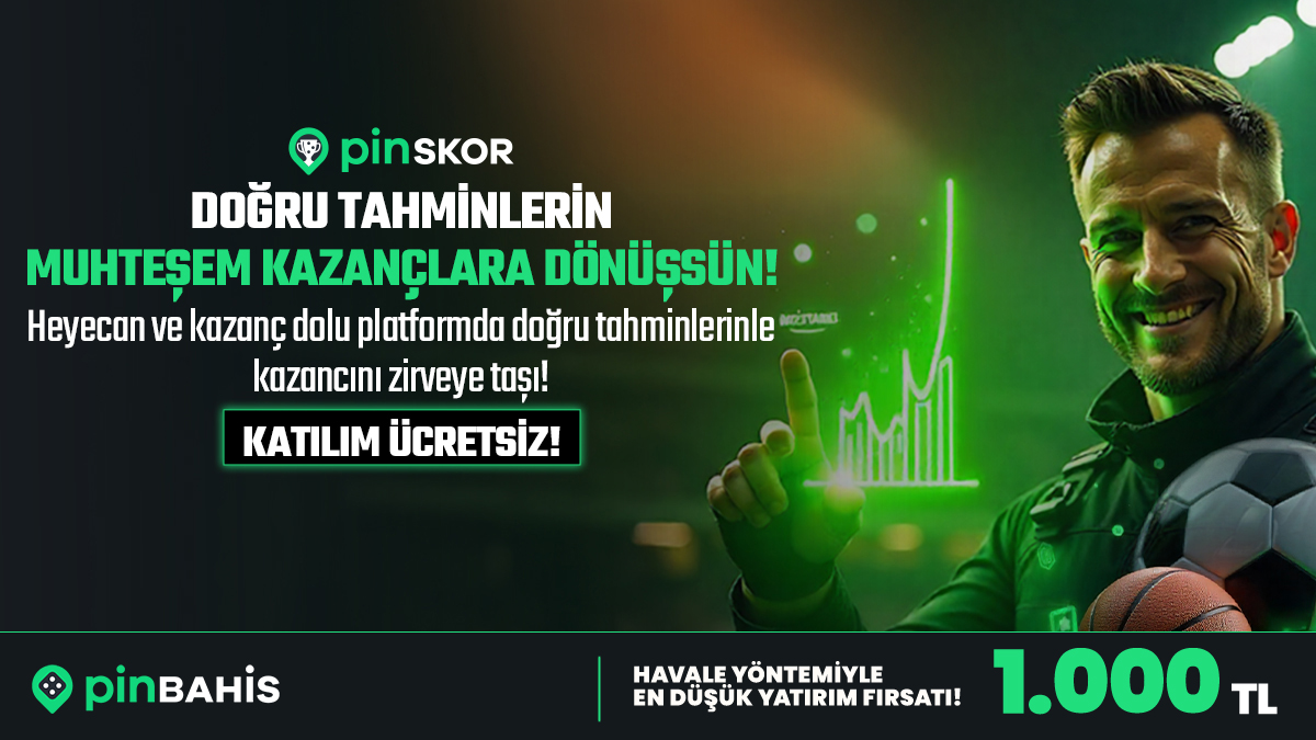 PinOfficialTr's tweet image. 📢 PİNSKOR TAHMİN YARIŞMASI HER HAFTA ÇOK KAZANDIRMAYA DEVAM EDİYOR! 🔥

💰 Sürpriz etkinlikler ve diğer tüm fırsatlar için sen de Pinbahis'e üye olup t2m.io/smpnskr, Pinskor fırsatlarından yararlan! 🤩