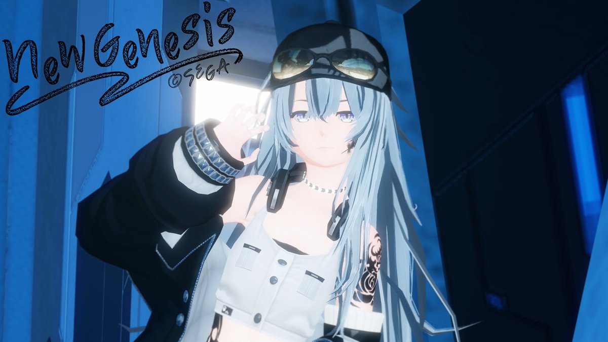 Gshade入れたんだけど僕発光すんのおもろい

#PSO2NGS_SS