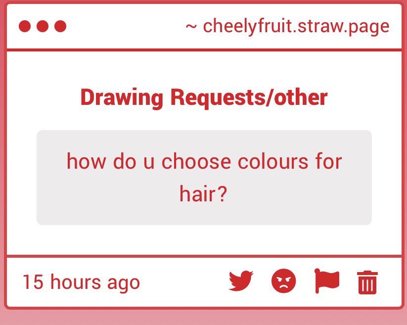 I usually go with a more saturated colour for hair! I like to go with the flow but I really like to use complementary colours!!