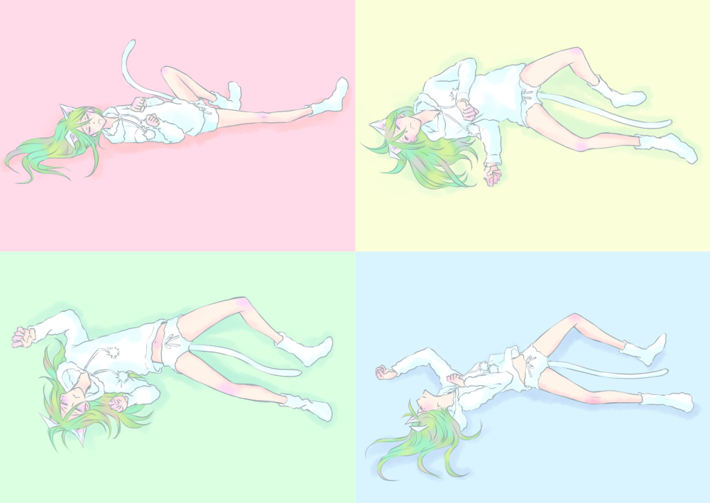 猫の日の再掲東巻。 