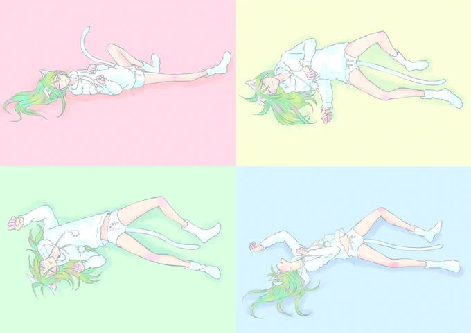 猫の日の再掲東巻。 