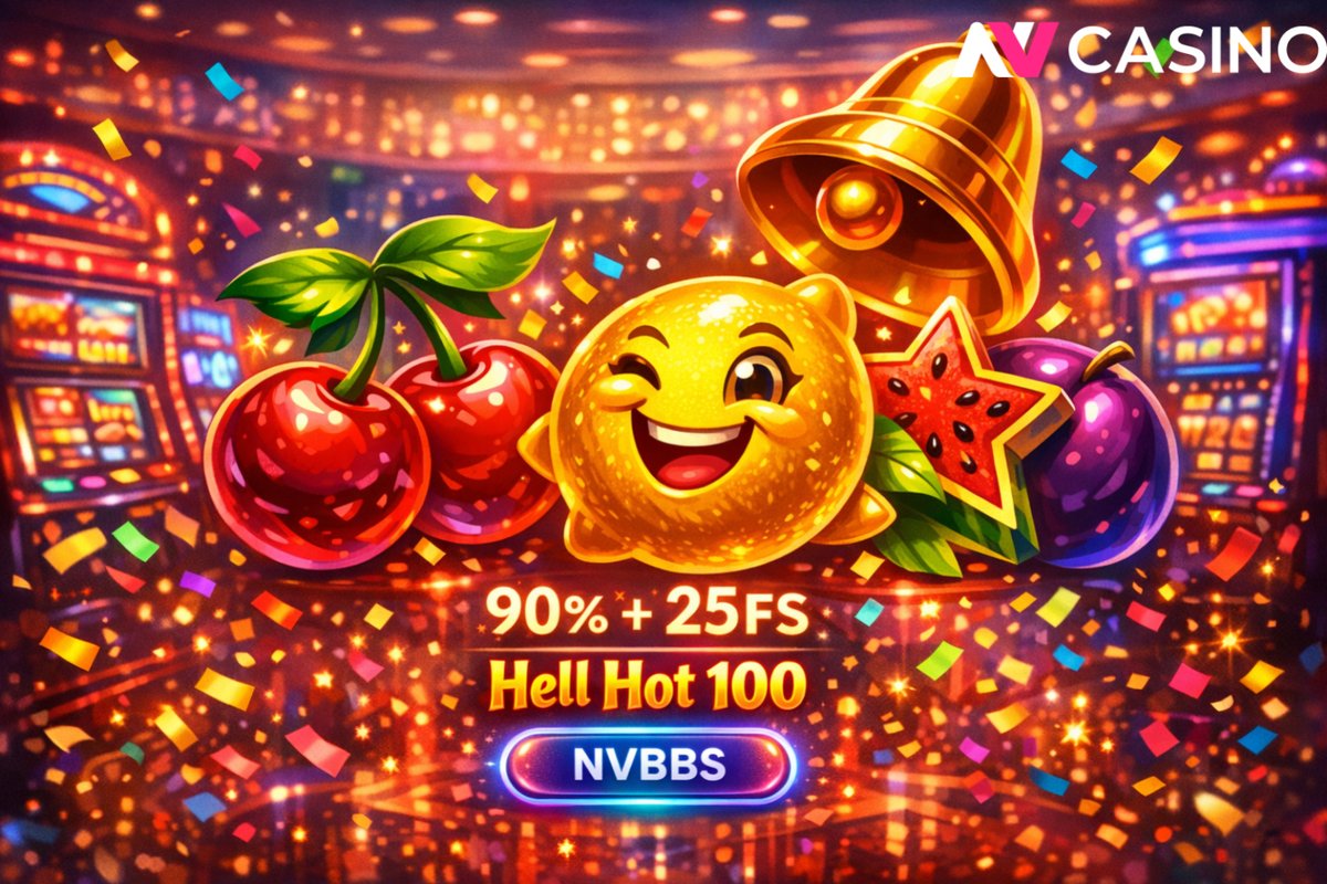 The prize of your dreams is closer than you think!
NVBBS ➡️ Hell Hot 100
🪙Min. deposit: 30€
🪙Max.Bonus: 300€
🗓️Bonus active 3 days