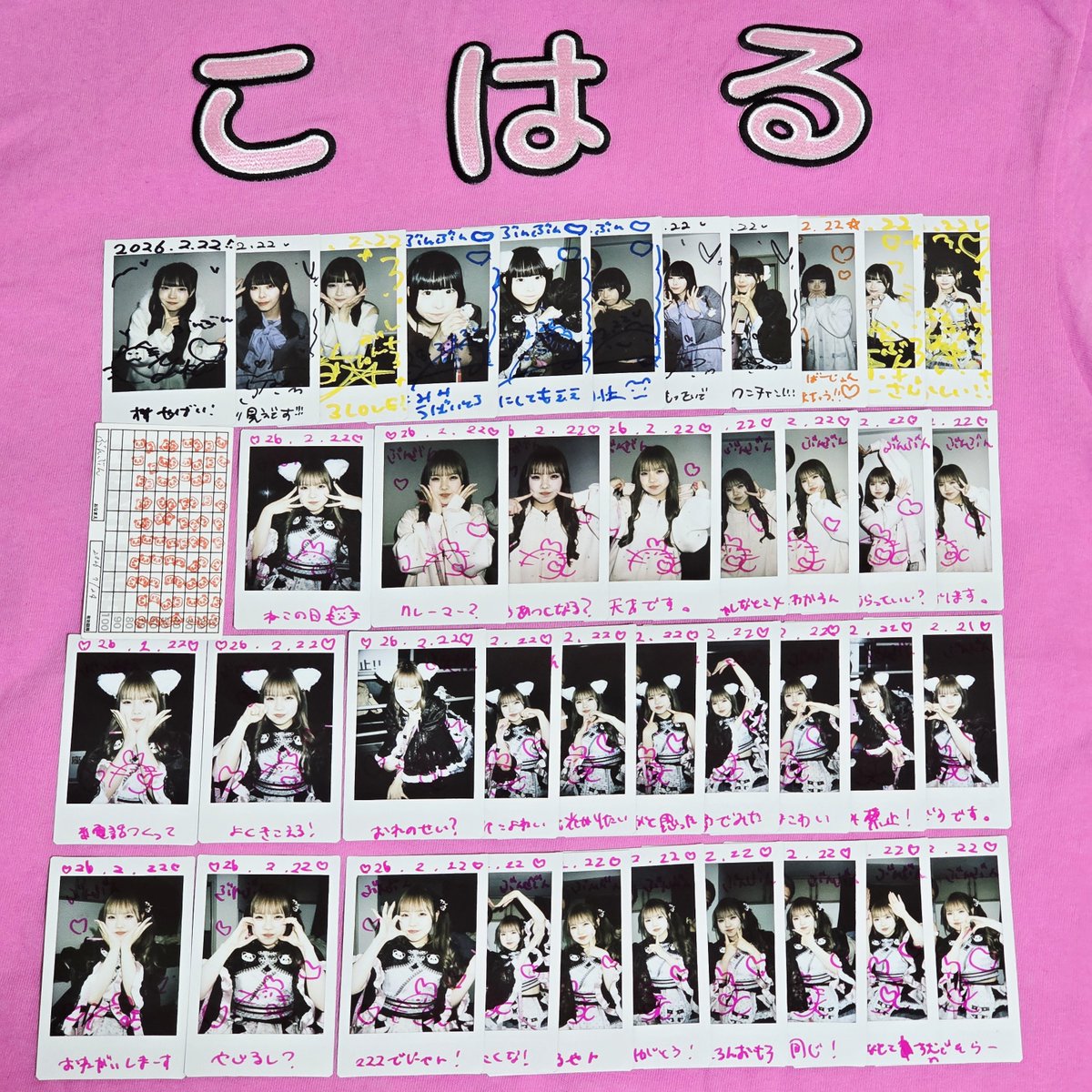 きょうのチェキ✌️(39枚)