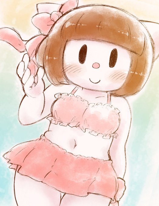 ねこの日 再掲
⛱夏の のわ氏さんと、⛄冬の のわ氏さん! 