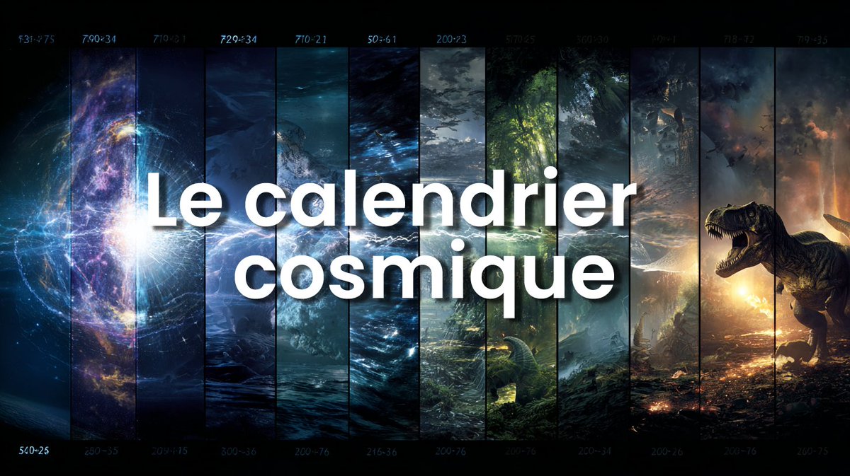 BaladeMentale's tweet photo. Toute l'histoire de l'univers condensée en une année, un voyage dans le calendrier cosmique de l'éternité:
https://t.co/nJci70a22w https://t.co/93CKobSLgk