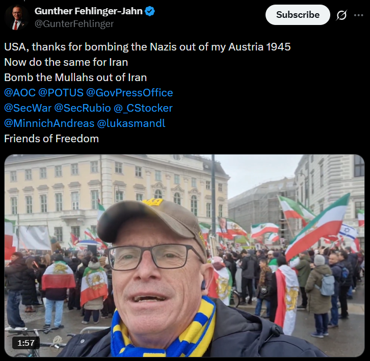 This guy just loves inciting violence.