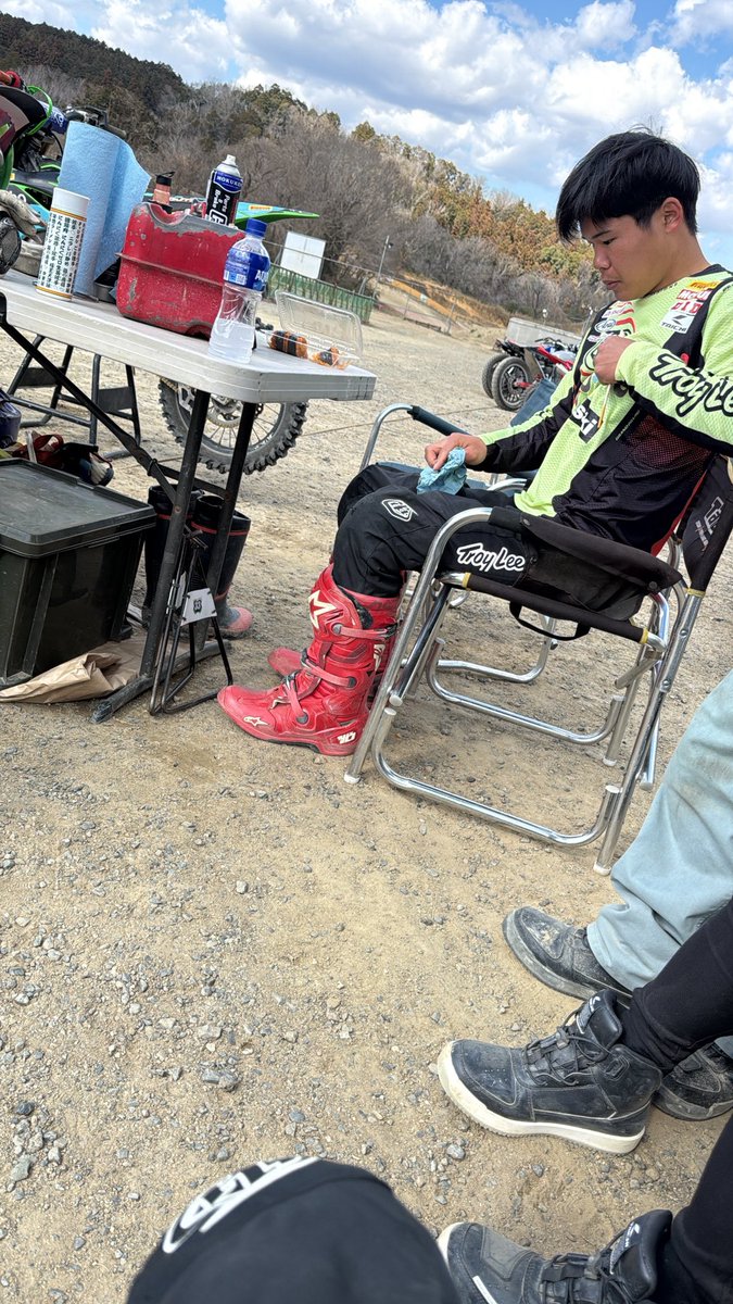 硬い路面の下市でも 26モデル🟢テスト中…… 非常に良い方向に向いてい