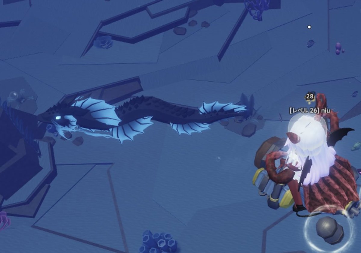 海底にでっかいの居たけど
怖くて近寄れなかった
まだ勝てない.. #roblox