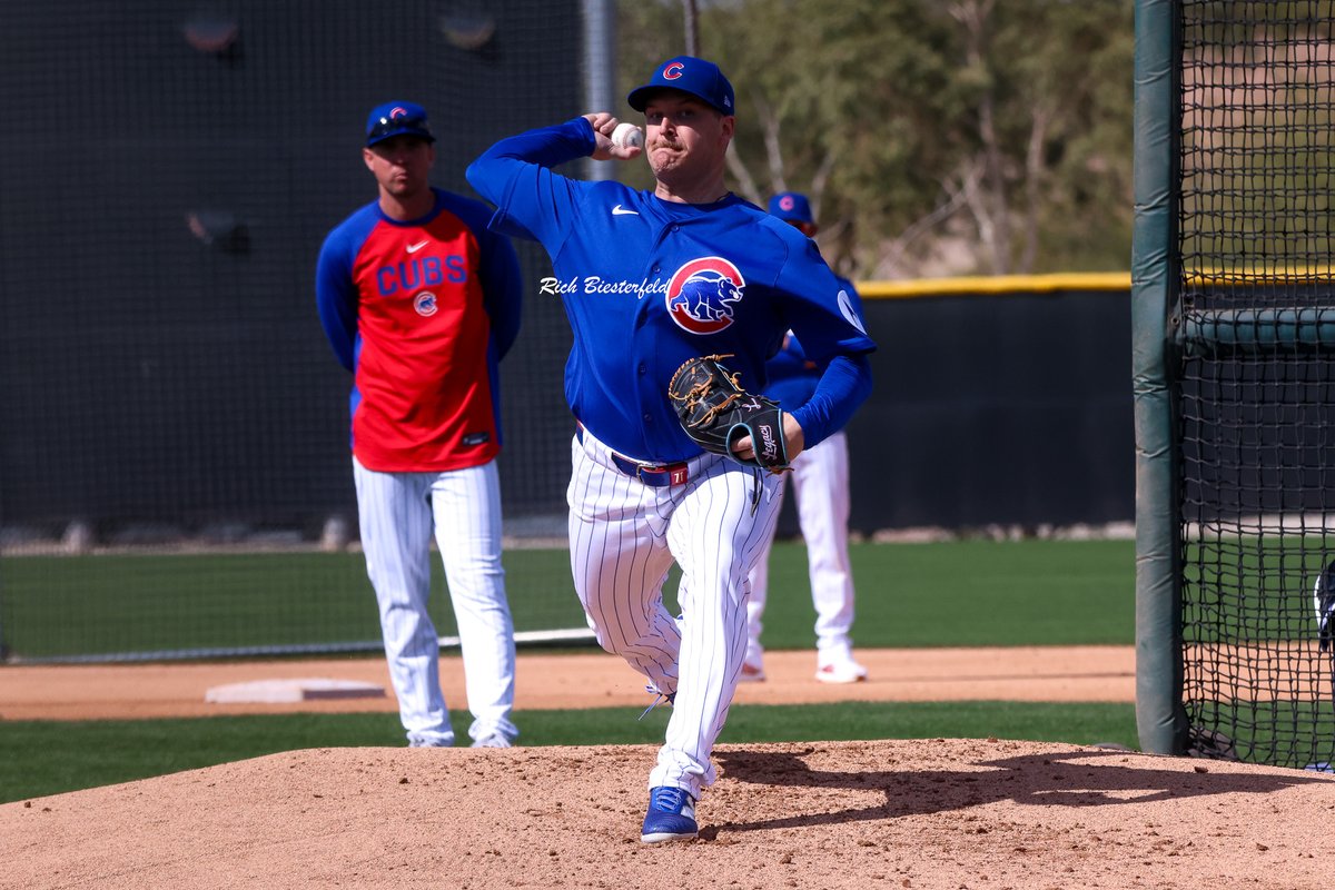 biest22's tweet image. The Cubs signed pitcher Jacob Webb as a free agent during the off-season. #Cubs #ST2026