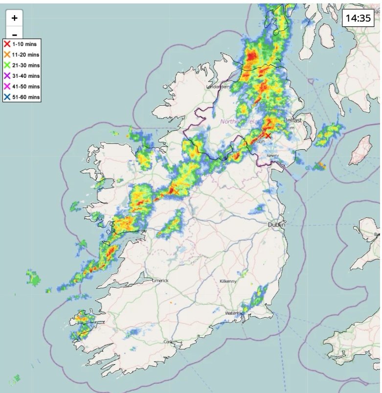 Donegal Weather Channel tweet media