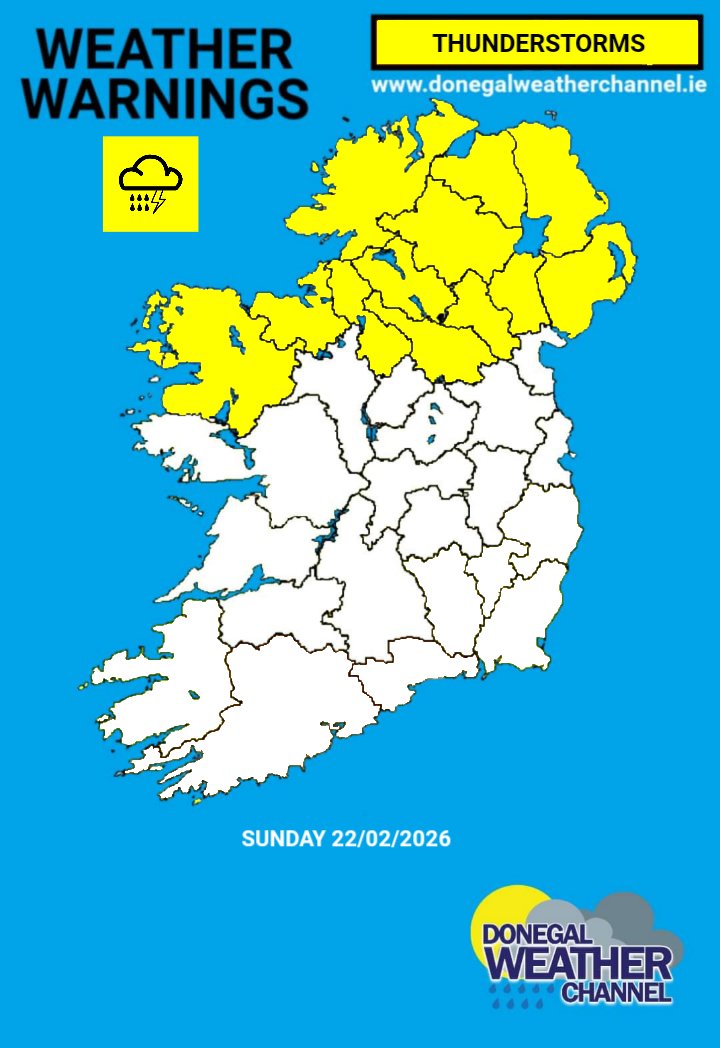 Donegal Weather Channel tweet media