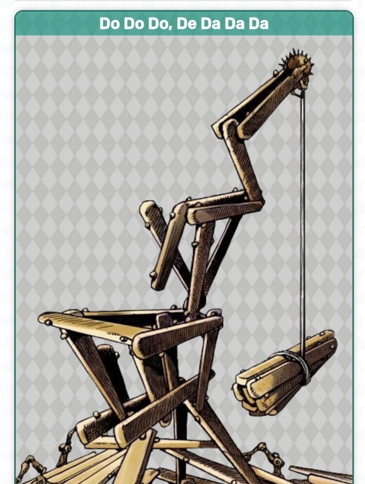 The jojo universe is fucked, imagine getting murked by this (wich is also an animal) in a random tuersday