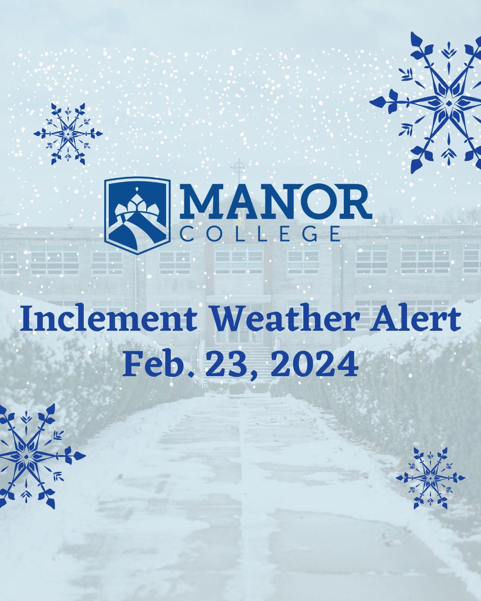 Manor College tweet media