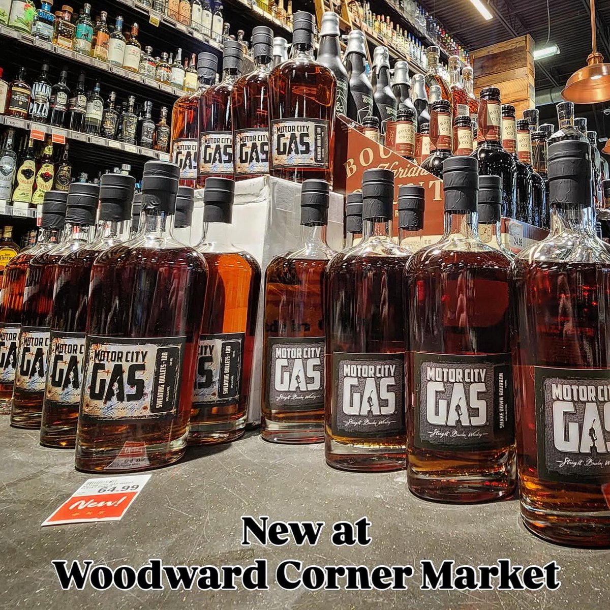 MCG Bourbon is now at the 13 mile &amp; Woodward

Sweating Bullets 108 and Shakedown bourbon are exclusive to Michigan retailers (NOT available at the MCG distillery).

Please go show our new friends some love 🙏🖤

<a href="/WoodwardCorner/">Woodward Corner Market</a> <a href="/meijer/">Meijer</a> <a href="/RoyalOakMichiga/">DownTownRoyalOak</a>