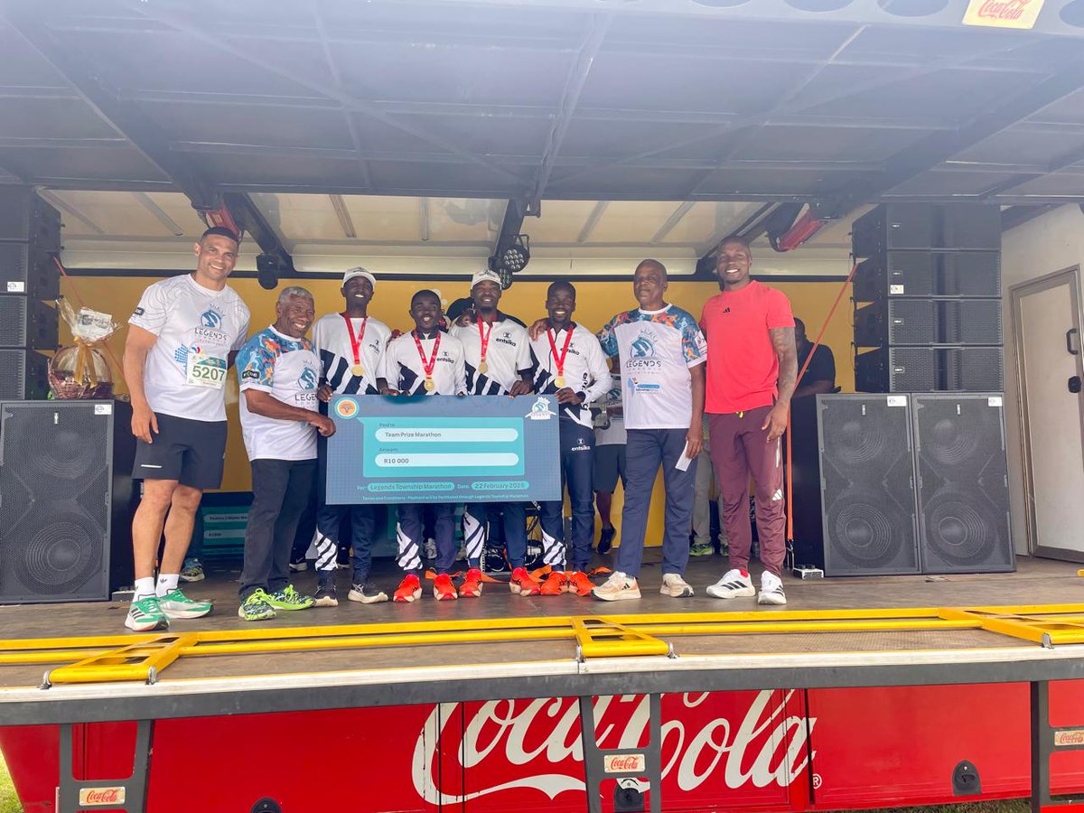 Across two different start lines, the story stayed the same.

At the Capital City Marathon 2026, Banele Mabizele claimed the 21km ladies’ win. 

Nkululeko Mgubhela dominated the 42km at the Legends Township Marathon 2026. To top it off, Entsika took home the 1st Team Prize 🏆