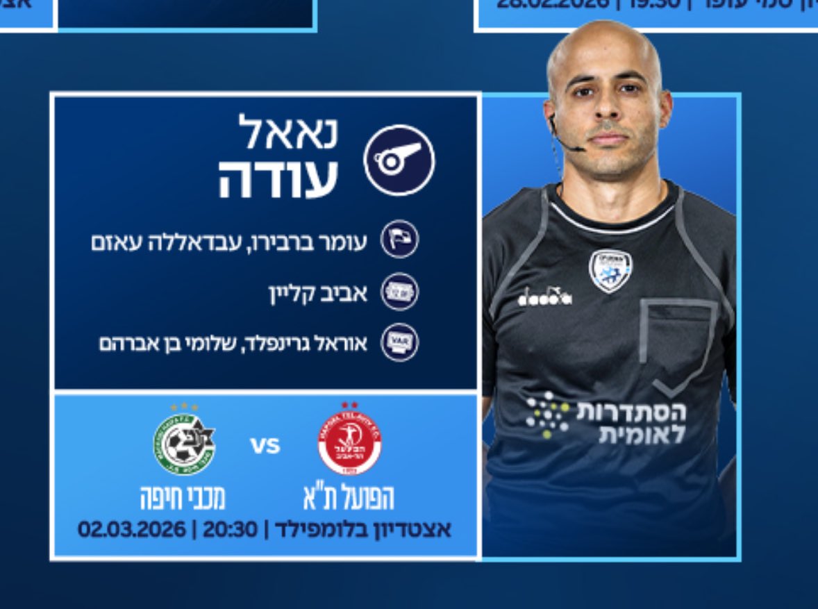 ככל הנראה אפילו המבצר בבלומפילד לא חסין מול צוות השיפוט הזה בדגש על חדר הואר שאני מקווה שיהיה מרושת מצלמות ומיקרופונים.