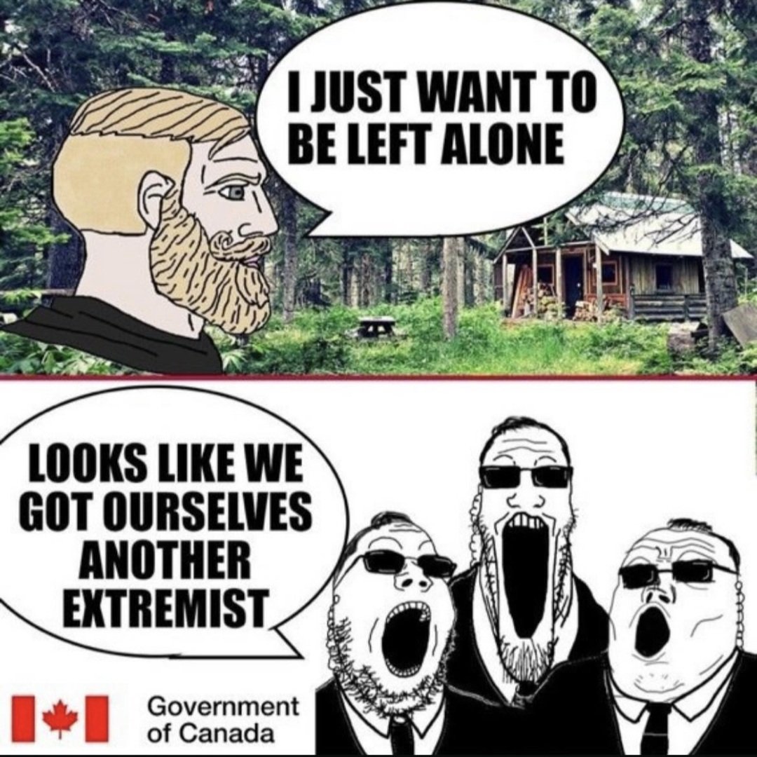 TrollingCanuck's tweet photo. Another big bad extremist 😱 https://t.co/0KQ8mlf7IL