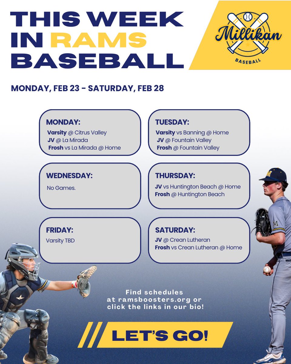 Rams Baseball tweet media