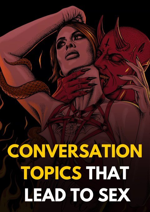 Clipstobeviral's tweet photo. Conversation Topics That Lead to S3x

~Female Psychology Thread ~

(Most guys talk boring sh*t &amp; wonder why it goes nowhere. Fix that now...) https://t.co/VpakGPtk3d