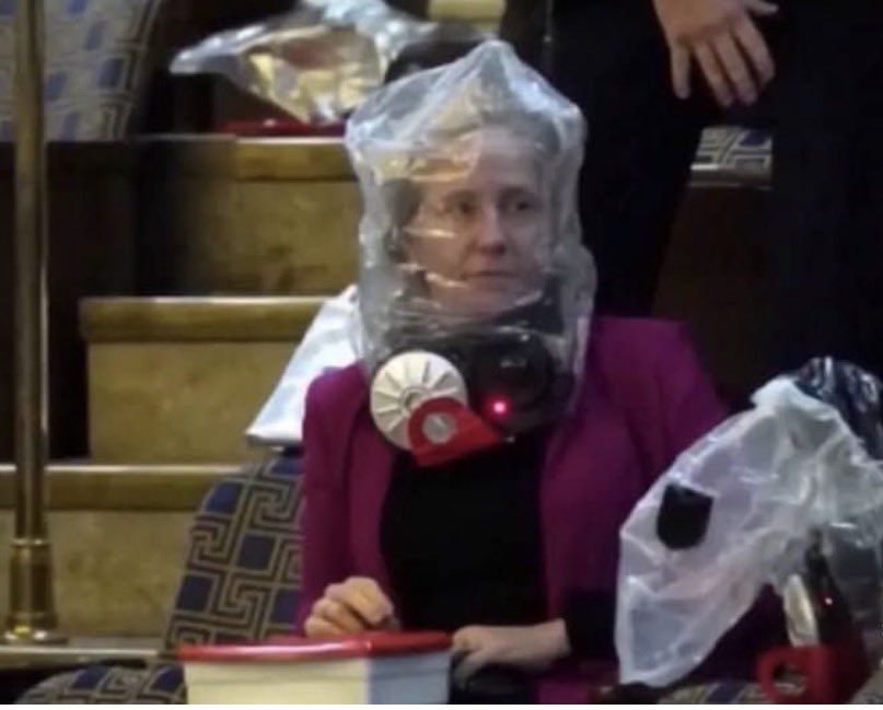 <a href="/MeSflanagan89/">shawn flanagan</a> <a href="/JohnSmi17828195/">🎶 John Smith 🇺🇸 🦅 🐍 🚀 🎵</a> <a href="/newstart_2024/">Camus</a> Don’t forget the new Governor of Virginia, Abigale Spanberger, who was so afraid of covid thst she donned a plastic bag.