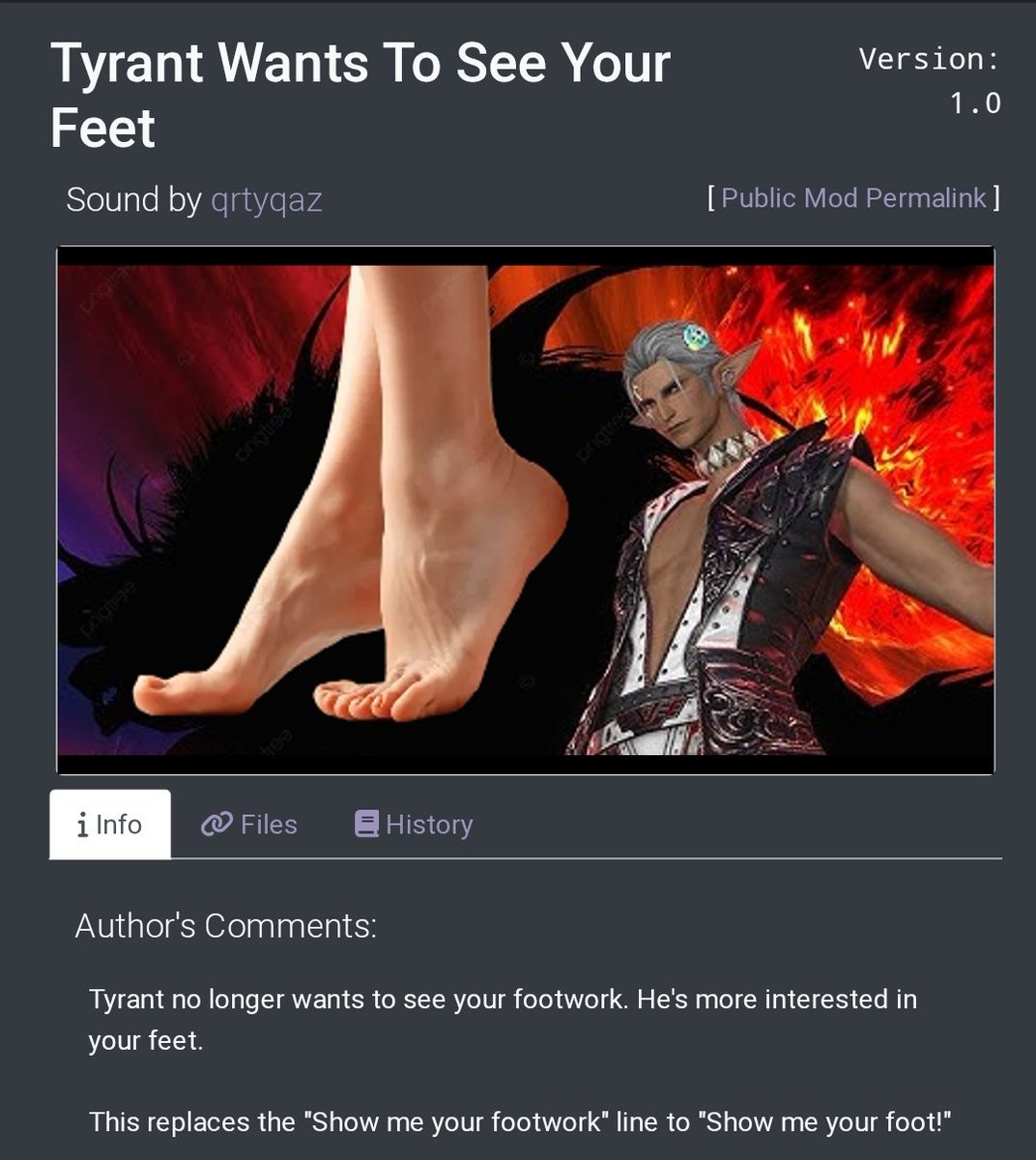 And they're gonna say modding isn't the optimal way to play the game