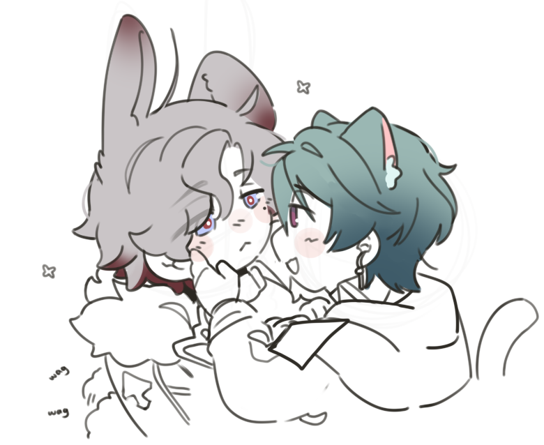 amawajiri's tweet photo. illunnuy and lohnyan https://t.co/lNU05l2CHO