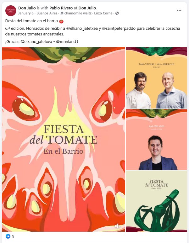 Condena social a Don Julio.
Nos manotearon 80 millones de pesos.