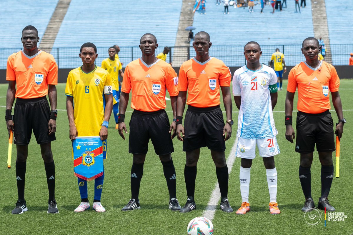fecofa_kinshasa's tweet photo. #UNIFFAC U17 : La #RDC embellit son entrée face au #Gabon (3-1) #Kinshasa https://t.co/RNnxGVouGs
