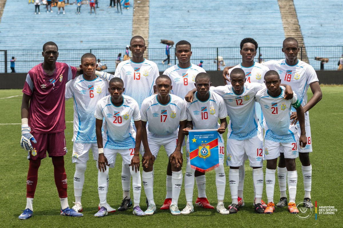 fecofa_kinshasa's tweet photo. #UNIFFAC U17 : La #RDC embellit son entrée face au #Gabon (3-1) #Kinshasa https://t.co/RNnxGVouGs