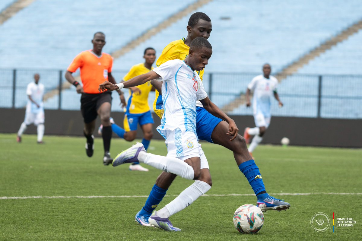 fecofa_kinshasa's tweet photo. #UNIFFAC U17 : La #RDC embellit son entrée face au #Gabon (3-1) #Kinshasa https://t.co/RNnxGVouGs