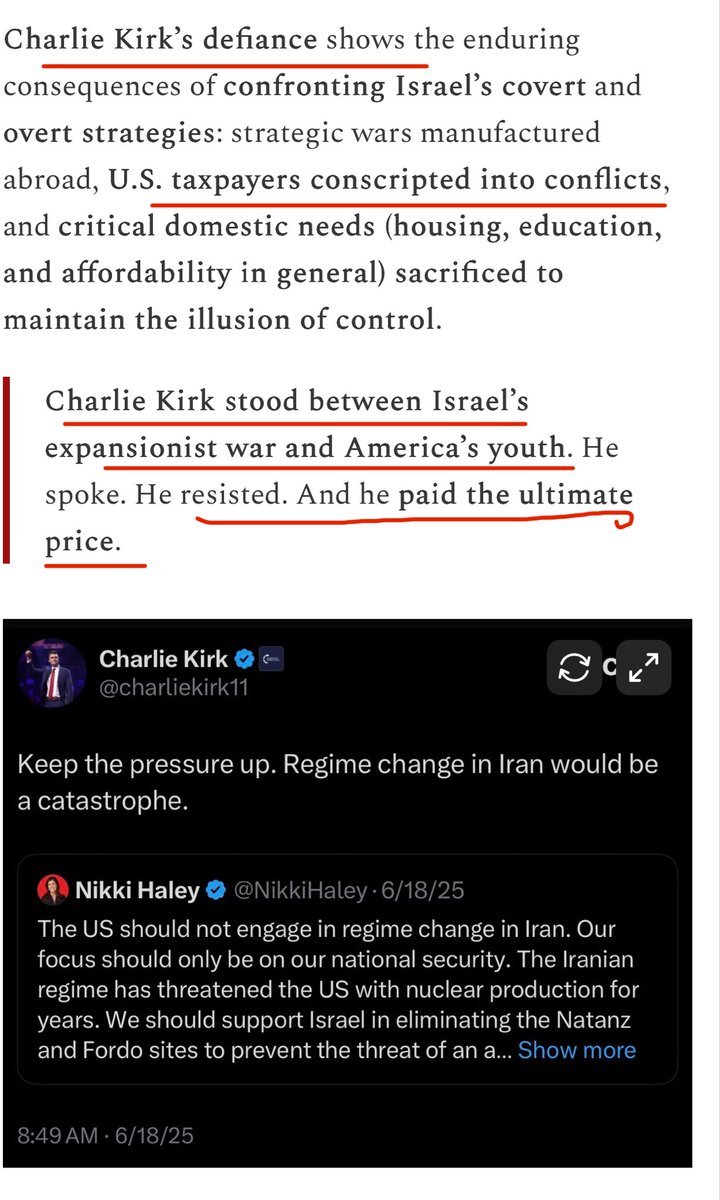 <a href="/ShadowofEzra/">Shadow of Ezra</a> Netanyahu isn’t unveiling anything “new.”
He’s recycling a doctrine older than the state itself.

Back in the 1940s, Ben-Gurion laid out what became known as the Periphery Doctrine building alliances with non-Arab or fringe actors to encircle, pressure, and ultimately fragment