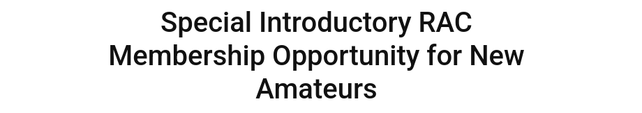 Radio Amateurs of/du Canada tweet media