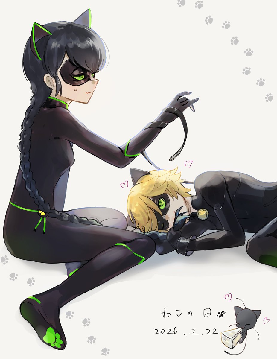 #Miraculous #ミラキュラス　🐈‍⬛💕