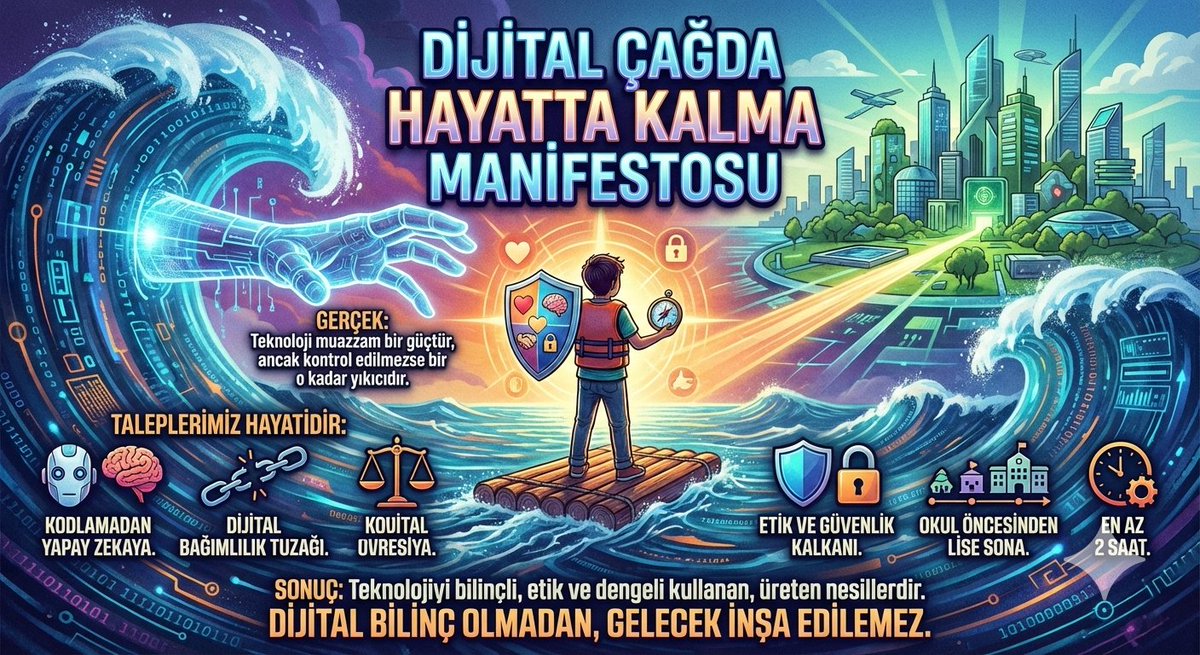 Dijital çağda #HerSınıfaBilişimDersi gelmesi gerekirken hakkımız yeniyor. Bu yanlıştan biran önce dönülmeli.
<a href="/tcmeb/">Millî Eğitim Bakanlığı</a> <a href="/meb_ttkb/">Talim ve Terbiye Kurulu Başkanlığı</a>