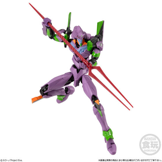 TVシリーズ最終決戦シーンを再現可能。食玩「EVA-FRAME-DX02：新世紀