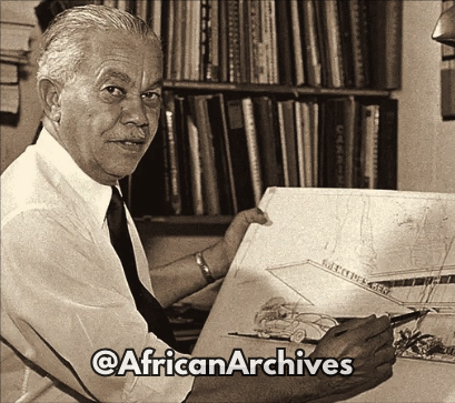 Paul Revere Williams was a Black American architect famous for drafting upside down because his white clients would not sit next to him

Known as “Hollywood’s Architect,” Williams designed thousands of buildings across Southern California and beyond, including luxury homes for