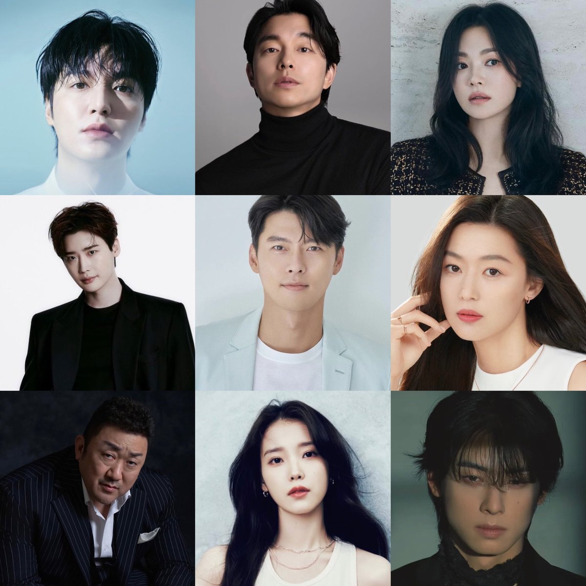 According to the 2025 Global Hallyu Survey, the following were named among the Top Hallyu Star Actors:

• Lee Min-ho • Gong Yoo • Song Hye-kyo • Lee Jong-suk • Hyun Bin • #JunJihyun • Ma Dong-seok • IU • Cha Eun-woo